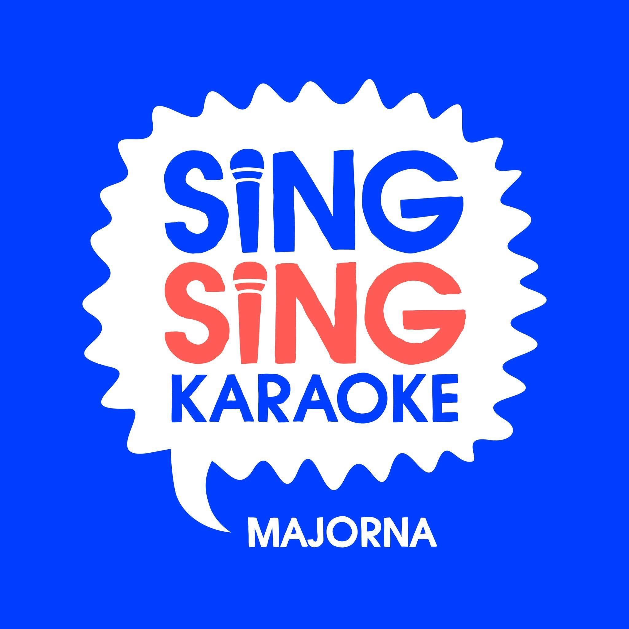 Logotyp för SINGSING KARAOKE MAJORNA