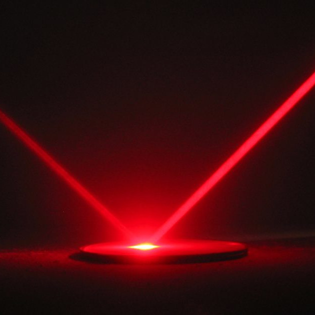 Reflektion av LASER