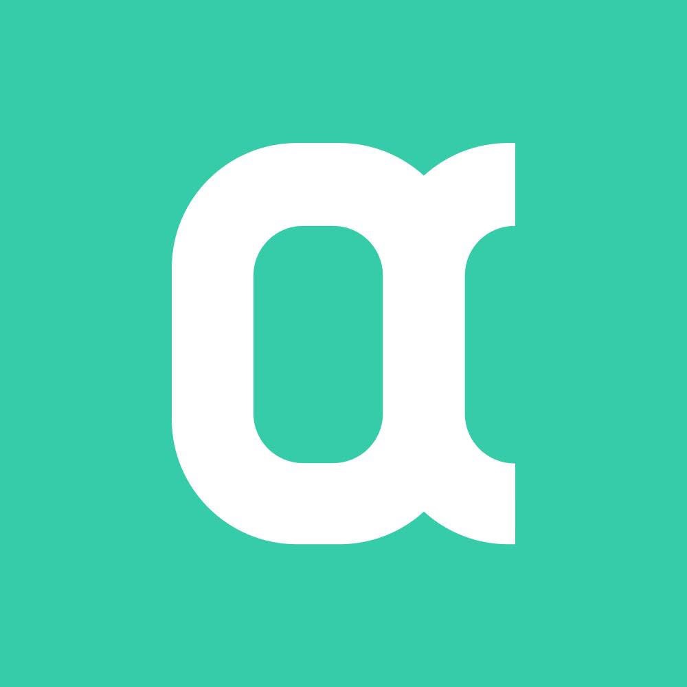 Logotyp för albert